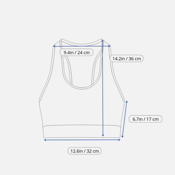 Sweaty Betty Stamina Longline Sports Bra - Compression Technology Lined - Citrus - Picture 8 of 8